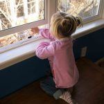 Child injury fall from window