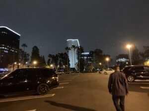 parking lot accident