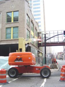 Construction Site Crash Involves MTA Bus